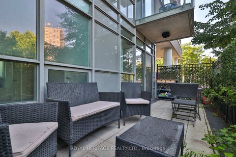 Photo 23 at 104 - 38 Joe Shuster Way, South Parkdale, Toronto