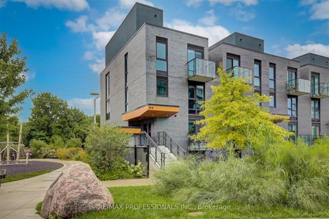 Photo 1 at TH3 - 10 Brin Drive, Humber Valley, Toronto