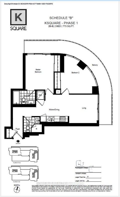 Photo 49 at 3605 - 2033 Kennedy Road, Malvern West, Toronto