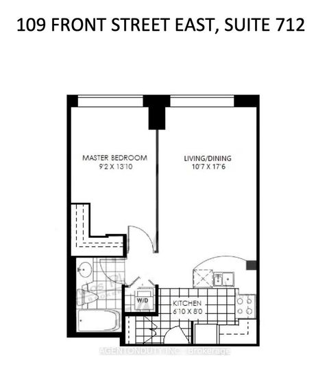 Photo 40 at 712 - 109 Front Street E, Waterfront Communities C8, Toronto