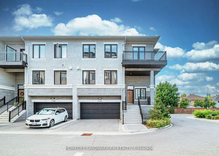 Photo 1 at TH #8 - 386 Highway 7, Doncrest, Richmond Hill