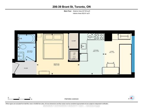 Photo 19 at 206 - 39 Brant Street, Waterfront Communities C1, Toronto