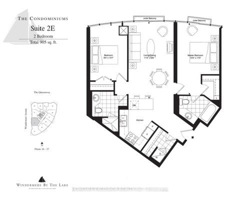 Photo 0 at 2411 - 15 Windermere Avenue, Swansea, Toronto