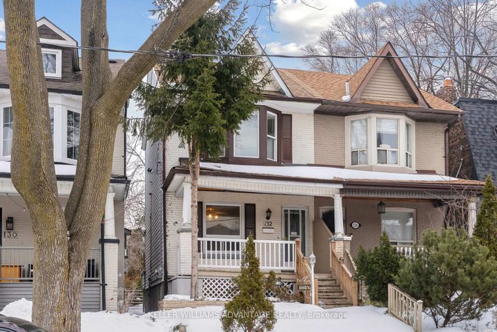 Photo 1 at 132 Ivy Avenue, South Riverdale, Toronto