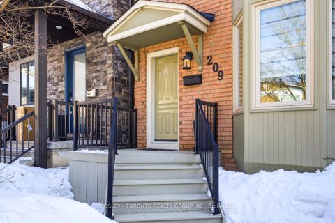 Photo 1 at 209 Springdale Boulevard, East York, Toronto