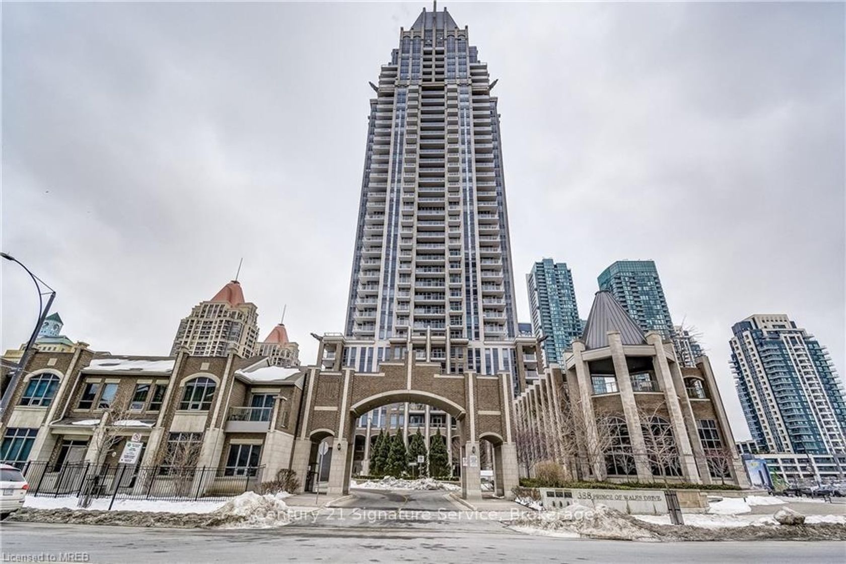 2202 - 388 Prince Of Wales Drive, City Centre, Mississauga 
