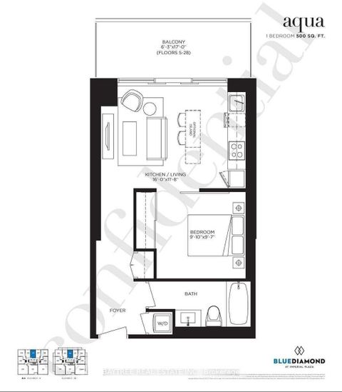 Photo 7 at 506 - 99 Foxbar Road, St. Clair, Toronto