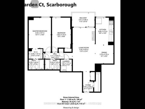 Photo 5 at 1701 - 100 Wingarden Court, Malvern, Toronto