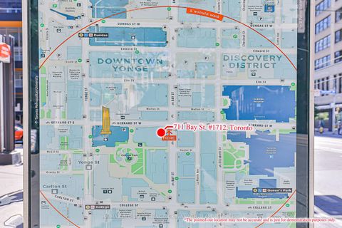 Photo 15 at 1712 - 711 Bay Street, Bay Street Corridor, Toronto