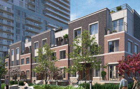 Photo 0 at TH 200 - 141 Honeycrisp Crescent, Concord, Vaughan