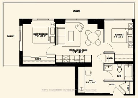 Photo 9 at 1612 - 120 Parliament Street E, Moss Park, Toronto