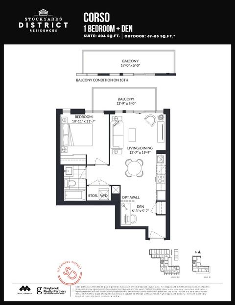 Photo 1 at 1011 - 2300 St. Clair Avenue W, Junction Area, Toronto