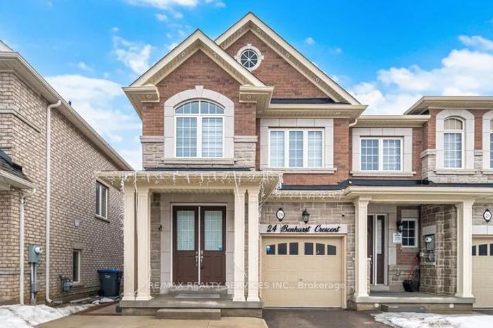 Photo 1 at 24 Benhurst Crescent, Northwest Brampton, Brampton