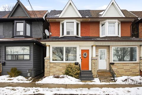 Photo 1 at 185 Greenwood Avenue, Coxwell, Toronto