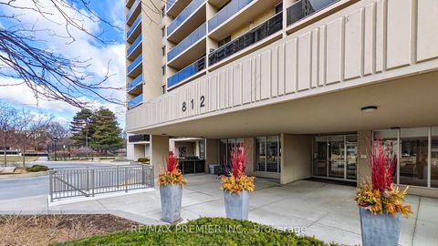 Photo 2 at 1207 - 812 Burnhamthorpe Road, Markland Wood, Toronto