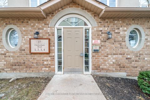 Photo 1 at 4 - 17 Cheltenham Road, Georgian Drive, Barrie