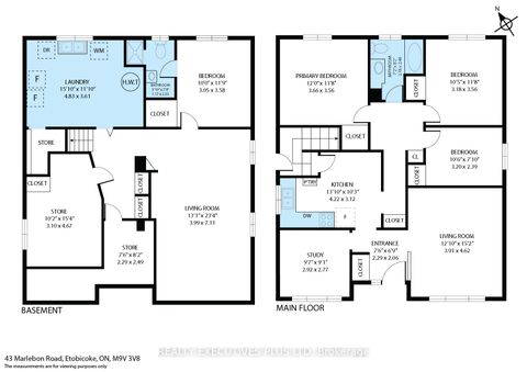 Photo 1 at 43 Marlebon Road, Clairville, Toronto