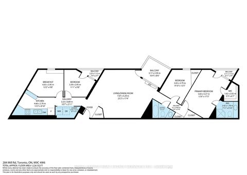 Photo 43 at B1 - 284 Mill Road, Markland Wood, Toronto