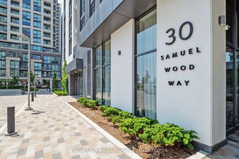 Photo 1 at 413 - 30 Samuel Wood Way, City Centre West, Toronto