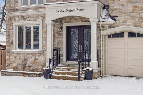 Photo 1 at 98 Castle Hill Drive, L'Amoreaux, Toronto