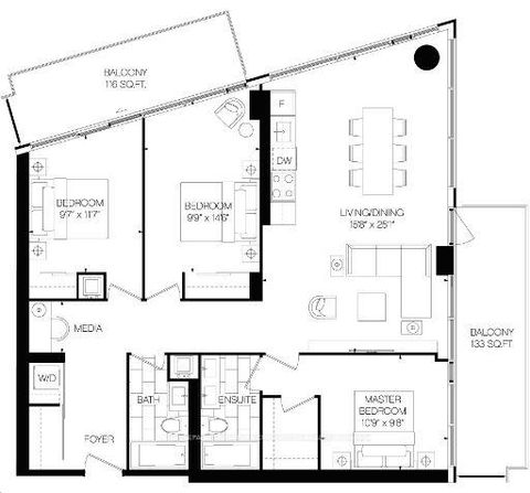 Photo 1 at 2703 - 2A Church Street, Waterfront Communities C8, Toronto