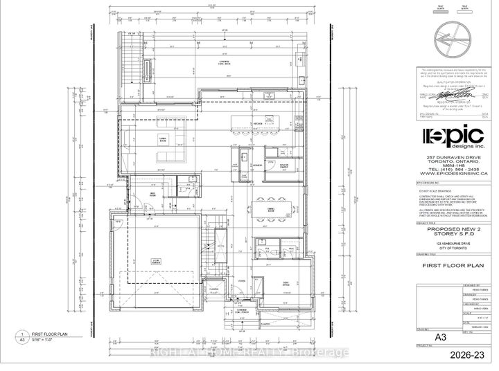Photo 2 at 123 Ashbourne Drive, City Centre West, Toronto