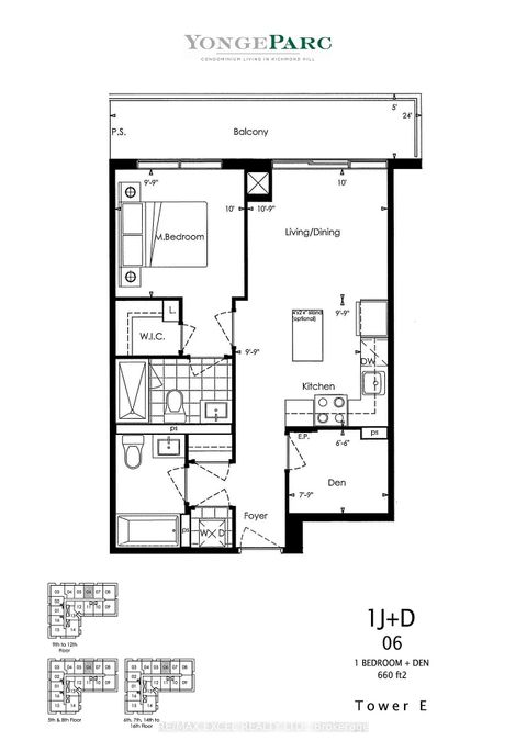 Photo 3 at 1006 - 85 Oneida Crescent, Langstaff, Richmond Hill