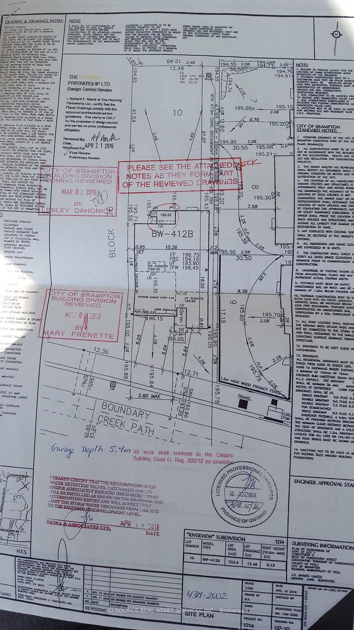 Photo 16 at 14 Boundary Creek Path, Bram West, Brampton
