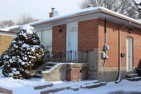 Photo 1 at 77 Wye Valley Road, Dorset Park, Toronto