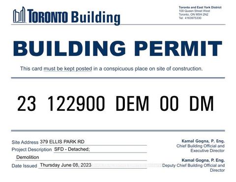 Photo 10 at 379 Ellis Park Road, Swansea, Toronto