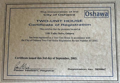 Photo 2 at 1181 Valley Drive, Lakeview, Oshawa