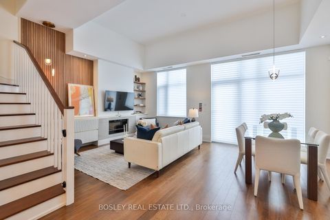 Photo 1 at TH105 - 25 Malcolm Road, Leaside, Toronto