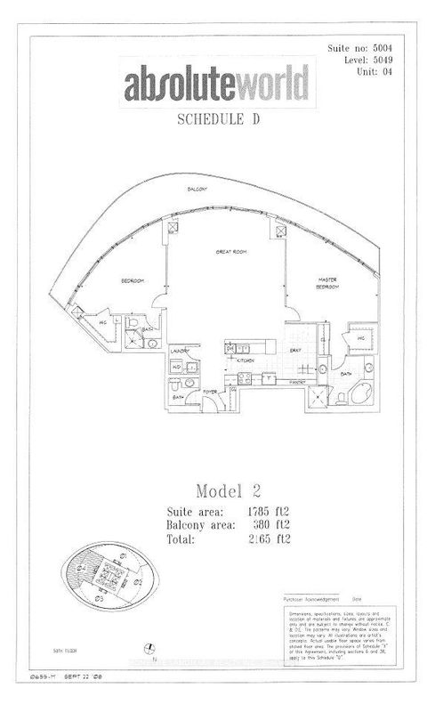 Photo 23 at Ph5004 - 50 Absolute Avenue, City Centre, Mississauga