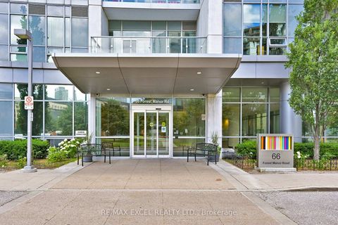 Photo 1 at 1402 - 66 Forest Manor Road, Henry Farm, Toronto