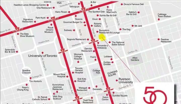 Photo 1 at 2805 - 50 Welleysley Street E, Yonge Corridor, Toronto