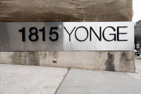 Photo 2 at 2006 - 1815 Yonge Street, Mount Pleasant West, Toronto