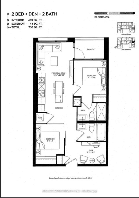 Photo 18 at 508 - 8 TIPPETT Road, Clanton Park, Toronto