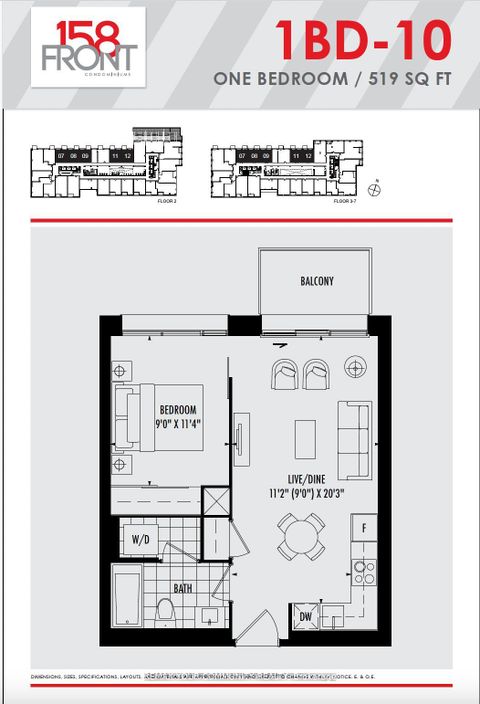Photo 4 at 608 - 158 Front Street, Moss Park, Toronto