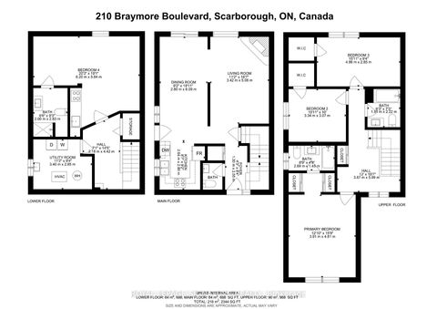 Photo 42 at 210 Braymore Boulevard, Rouge E11, Toronto