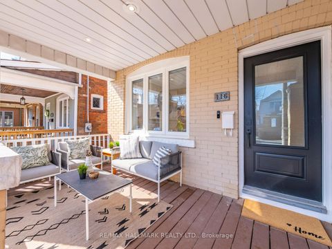 Photo 2 at 116 Coleman Avenue, Danforth, Toronto