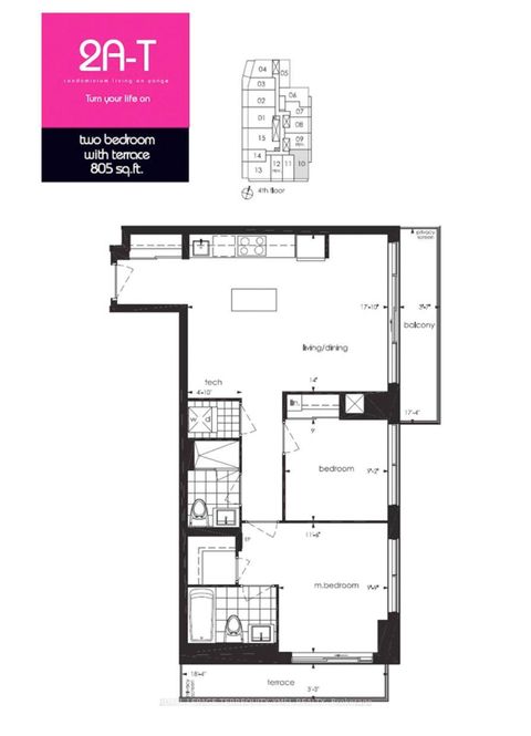 Photo 5 at 411 - 58 Orchard View Boulevard, Eglinton, Toronto