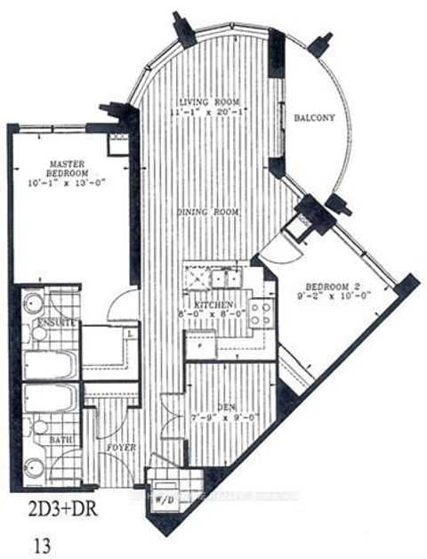 Photo 32 at 1713 - 310 Burnhamthorpe Road W, City Centre, Mississauga