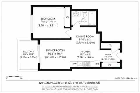 Photo 12 at 311 - 120 Canon Jackson Drive, Greenbrook, Toronto