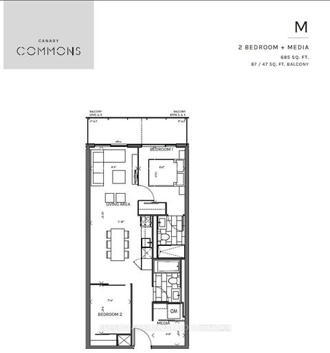 Photo 23 at N566 - 35 Rolling Mills Road, Waterfront Communities C8, Toronto