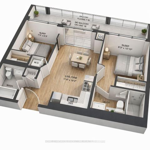 Photo 2 at 1304 - 50 Power Street, Moss Park, Toronto