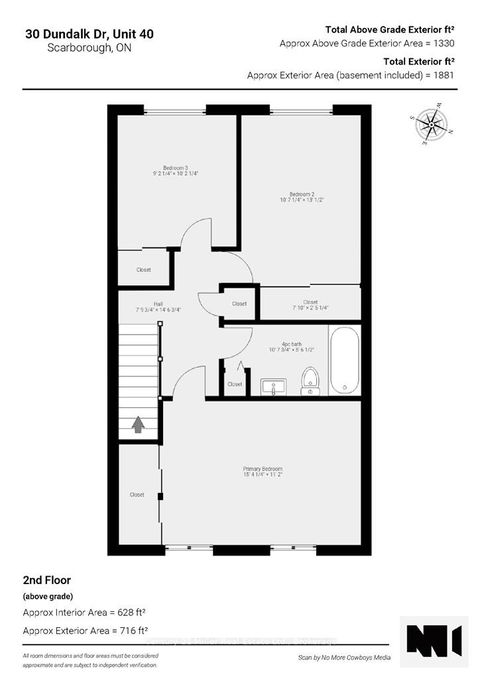 Photo 41 at 40 - 30 Dundalk Drive, Dorset Park, Toronto