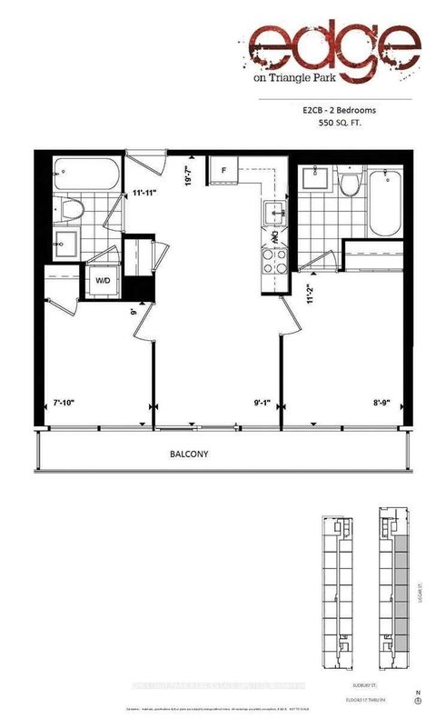 Photo 24 at 2111E - 36 Lisgar Street, Little Portugal, Toronto