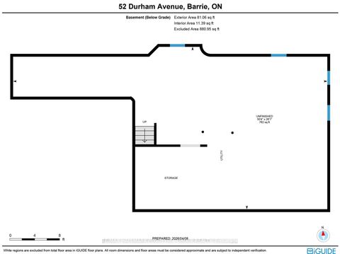 Photo 8 at 52 Durham Avenue, Rural Barrie Southeast, Barrie