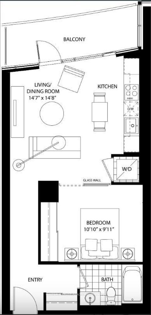 Photo 30 at 2805 - 21 Widmer Street, Waterfront Communities C1, Toronto