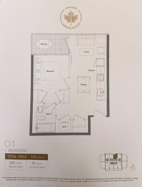 Photo 6 at 501 - 1 Concord Cityplace Way, Waterfront Communities C1, Toronto